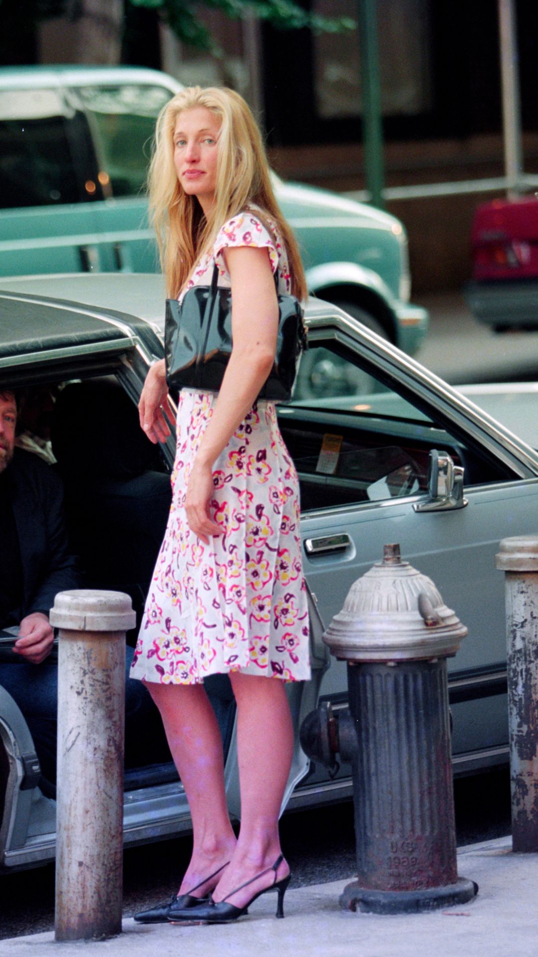 Carolyn Bessette in New York 16 July, 1996