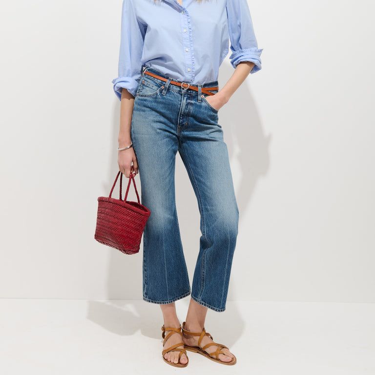 Bessette Mid Rise Boot Cut Jean