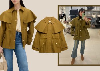 The M&S cape coat perfects the country-coded look for less