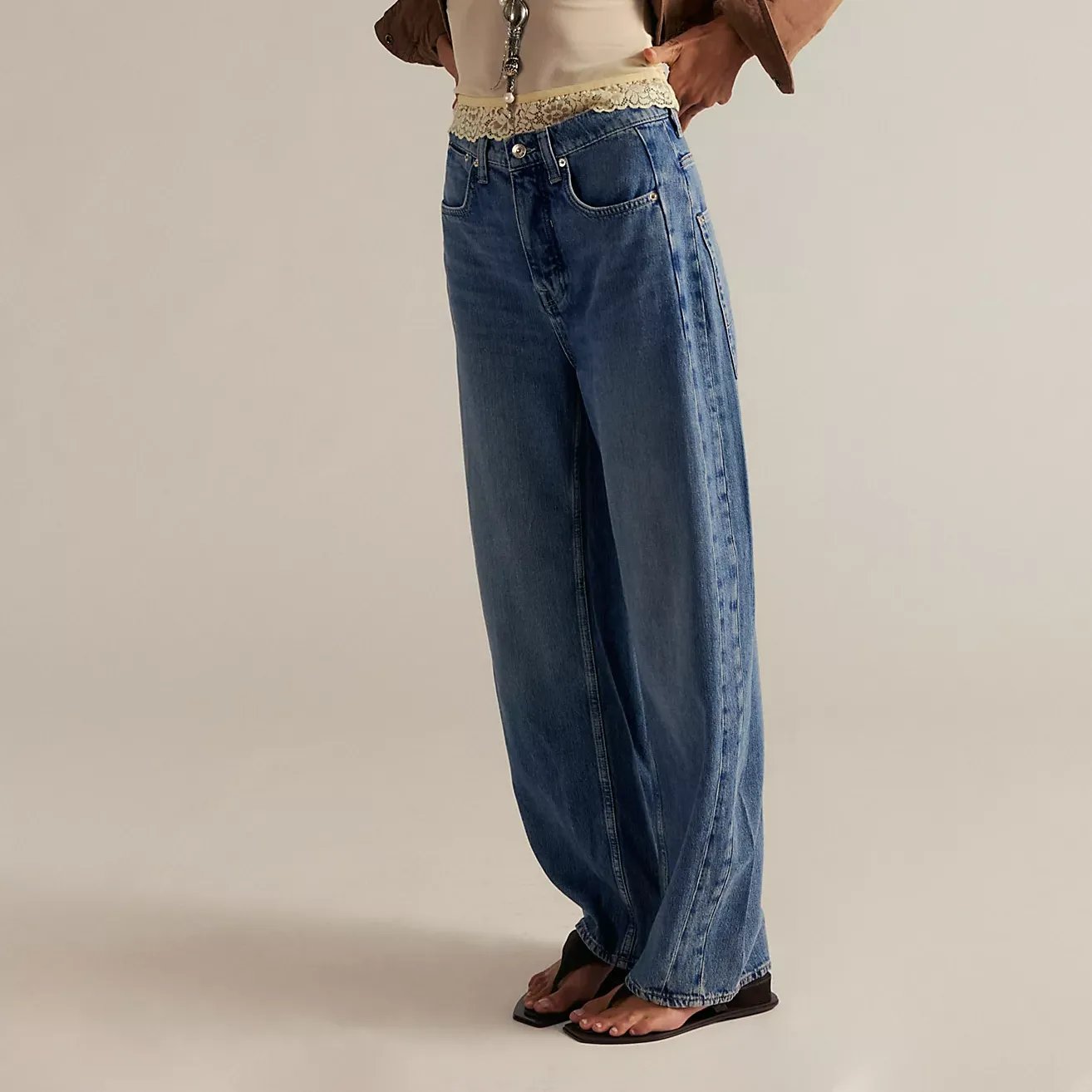 We the Free Truro Baggy Puddle Jeans