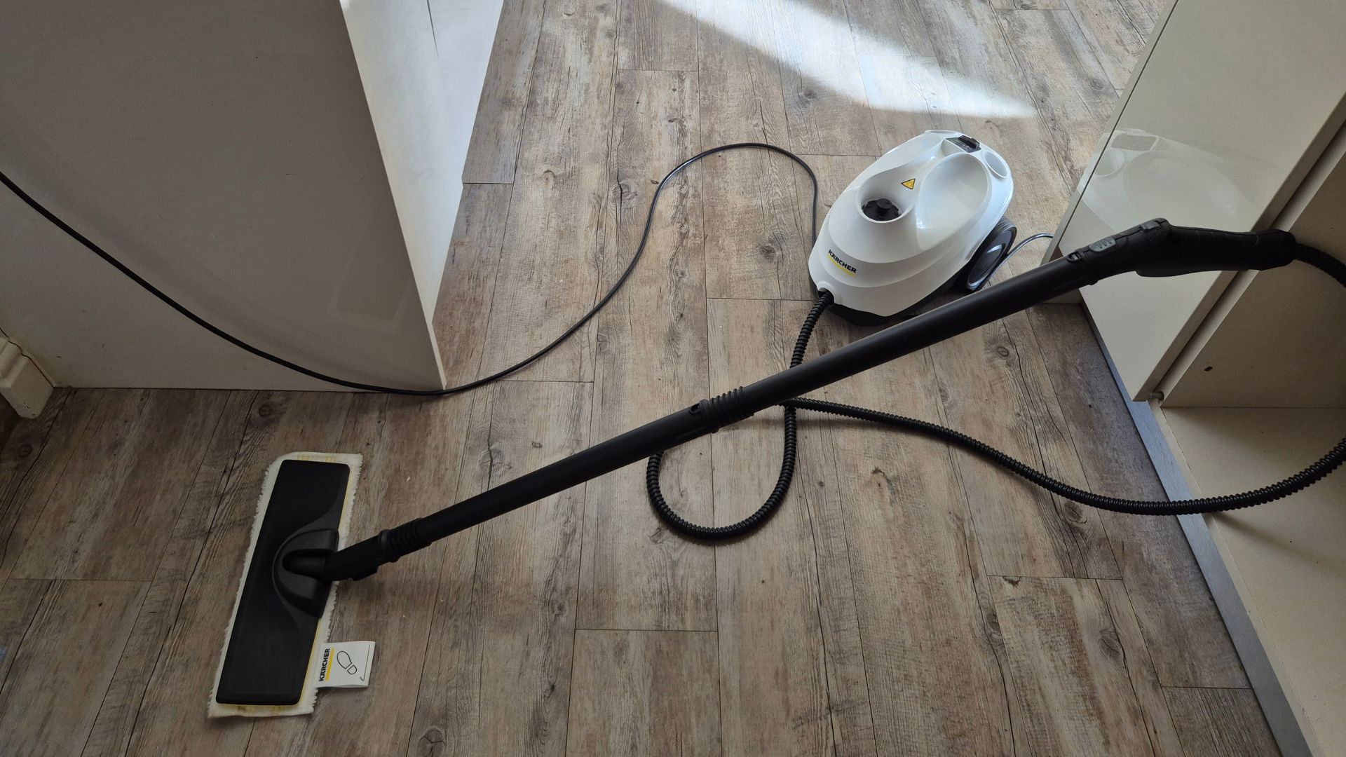 Testing the Karcher SC3 Steam Cleaner