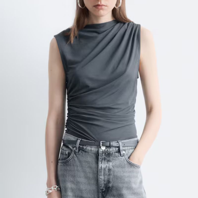 &amp;amp;Other Stories, Draped Jersey Top