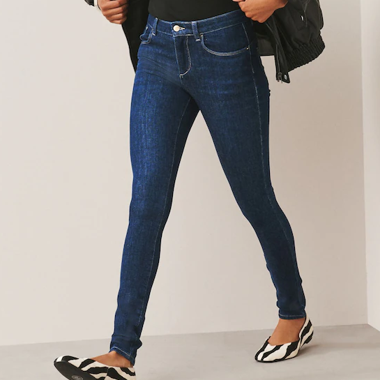 Next blue skinny jeans