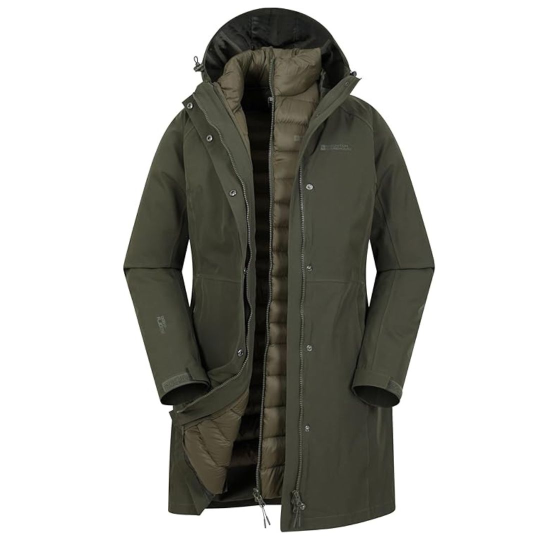 Mountain Warehouse Alaskan 3 in 1 Long Jacket