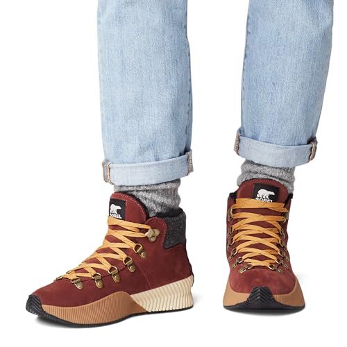 Sorel Women's Out 'n About Iii Conquest Wp Boots, Spice, Black, 3 Uk