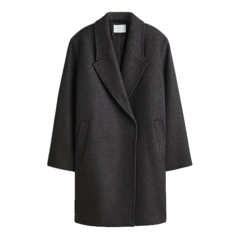 H&amp;amp;M, Oversized Wool-Blend Coat