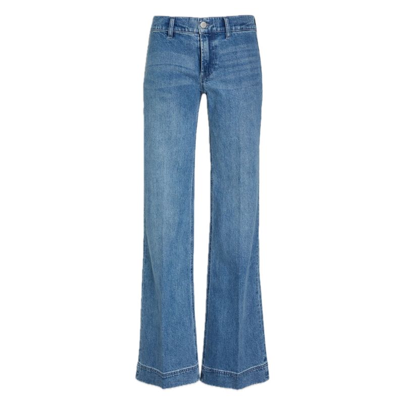 Alice +Olivia , Brian Low-Rise Wide-Leg Jeans