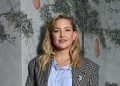 Kate Hudson embraces plaid tailoring in elegant trouser suit