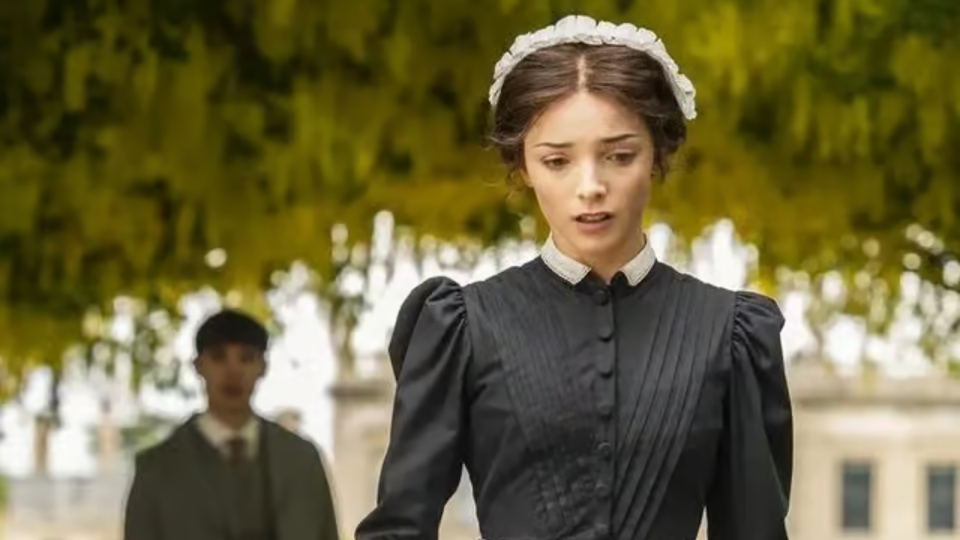 Jessica Reynolds as Emma Harte in A Woman of Substance