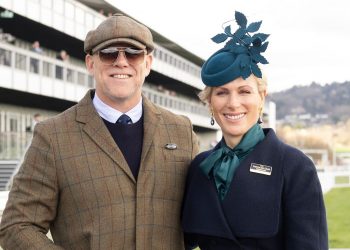 Zara Tindall’s cropped coat and teal blouse are made for March