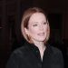 We’re copying Julianne Moore’s leather trouser outfit