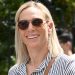 Zara Tindall’s wedges, sunglasses and Aspinal bag are a perfect trio