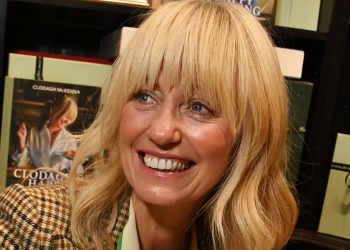 Clodagh McKenna’s Fair Isle knit is ideal for early spring