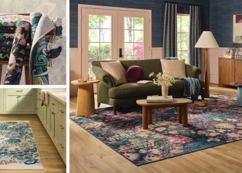 Our favourite washable rugs are now available in a range of iconic Liberty prints