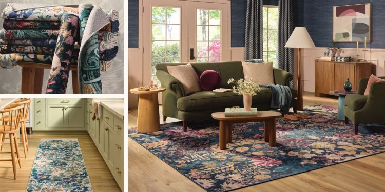 Our favourite washable rugs are now available in a range of iconic Liberty prints