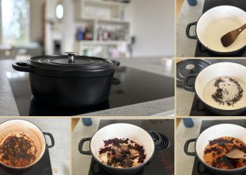 How to clean a burnt cast iron pot: scratch-free solutions