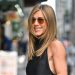 Jennifer Aniston swaps her usual sleek denim for baggy jeans