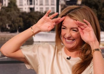 Cat Deeley’s neutral look offers perfect spring-ready style