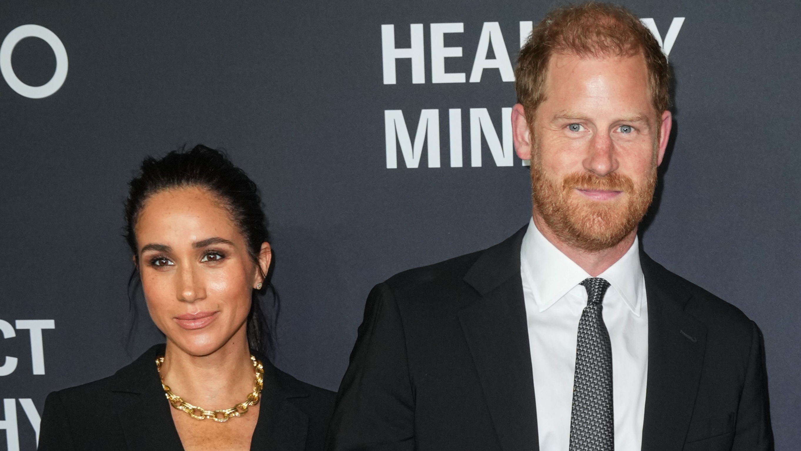 Meghan, Duchess of Sussex and Prince Harry, Duke of Sussex, attend the Project Healthy Minds 3rd Annual Gala at Spring Studios on October 09, 2025